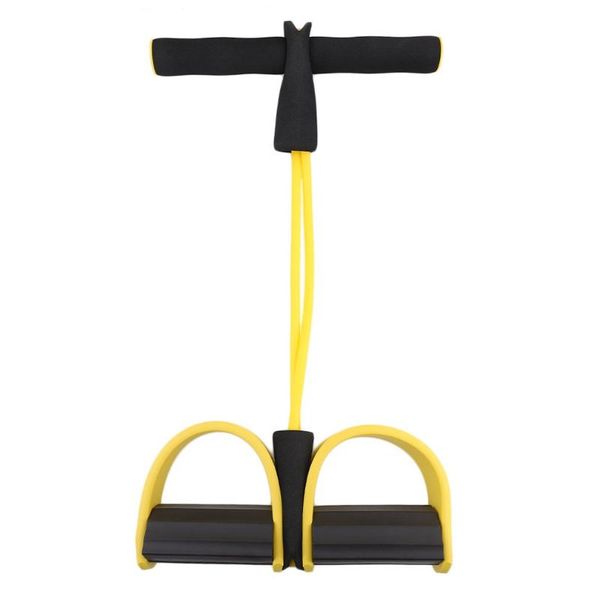 

fitness resistance band rope tube elastic exercise equipment for yoga pilates workout latex tube pull rope new arrival