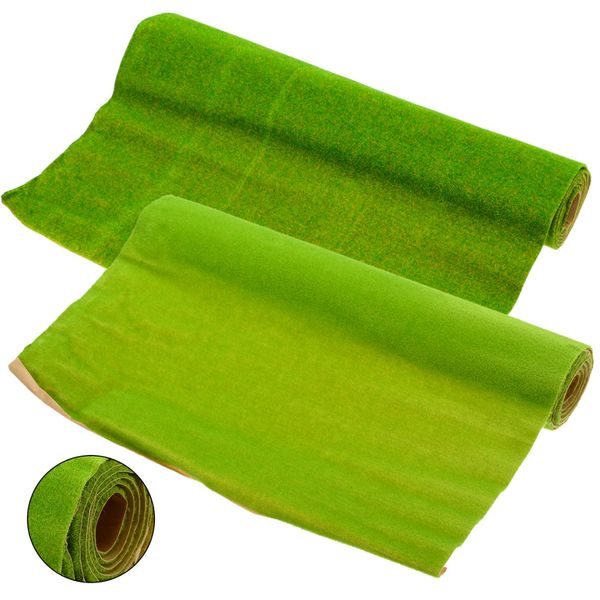 

3 colors miniature garden artificial grass lawn turf mat landscape decoration diy garden decor mayitr