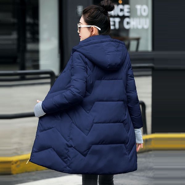 

women's down & parkas women plus size jacket 2021 autumn winter thick snow wear coat female jackets warm, Black