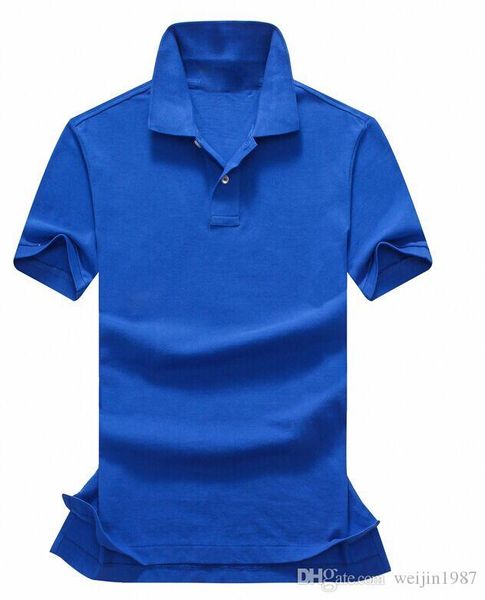 

wholesale 2018 new 100% cotton usa brand small horse polos men's fashion summer short-sleeved polo shirt casual men designer polos, White;black