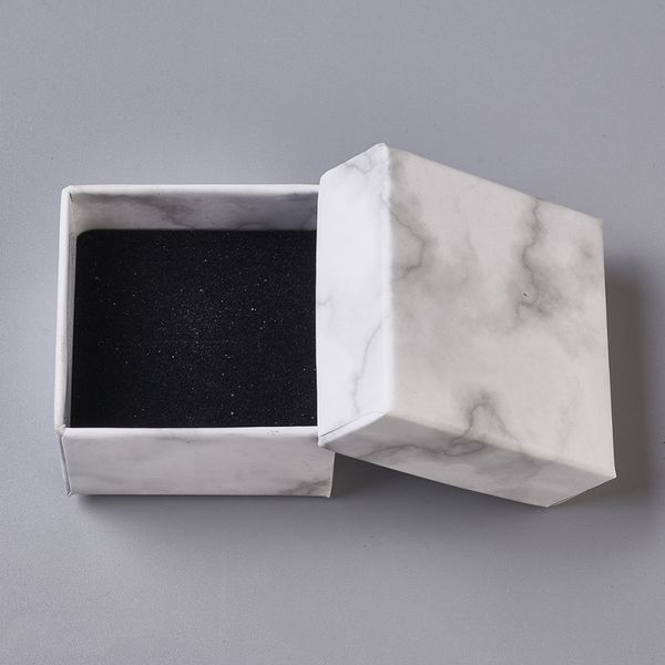 

24pcs/lot paper cardboard jewelry boxes necklace box for jewellery packaging gifts box rectangle/square shape,black and white f8, Pink;blue