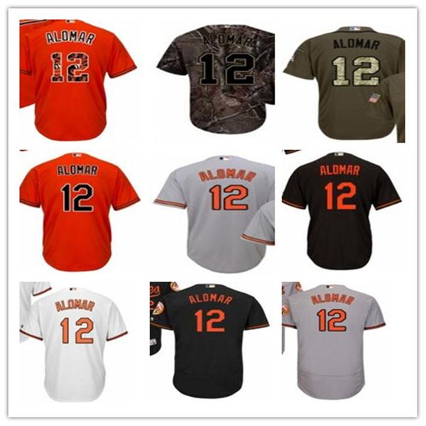 

custom baltimoreorioles 12 roberto alomar baseball jersey orioles baseball wear men women youth jerseys, Blue;black