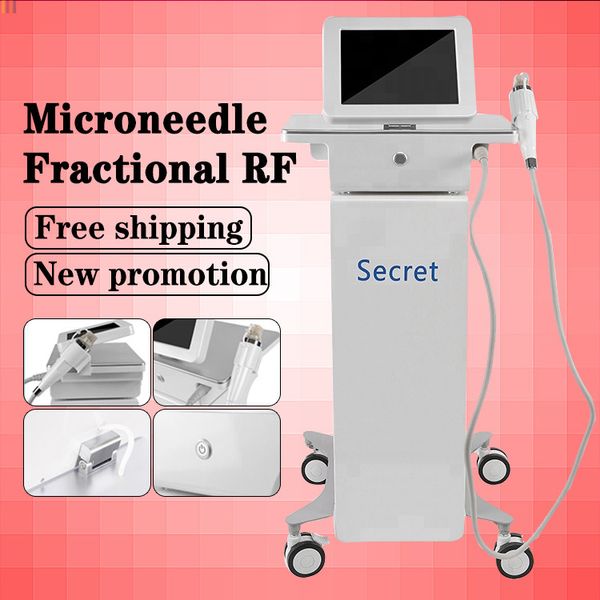 

fractional microneedle face treatment/scar removal eyelid lifting fractional microneedlemicro needle golden radio frequency beauty machine