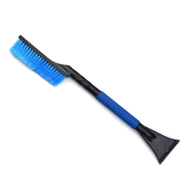 

2 in 1multifunction adjustable car ice scraper with brush window roof snow removal tool detachable outdoor