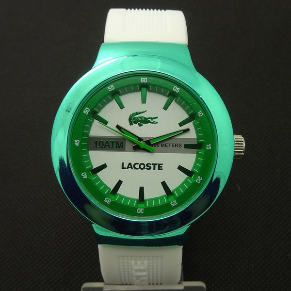 

Crocodile Brand Quartz Wrist watches for Women Men Unisex with Animal Style Dial Silicone Strap LA