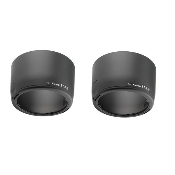 

2 lens hood lens hood et-65iii for canon ef 85mm f / 1.8 usm lens
