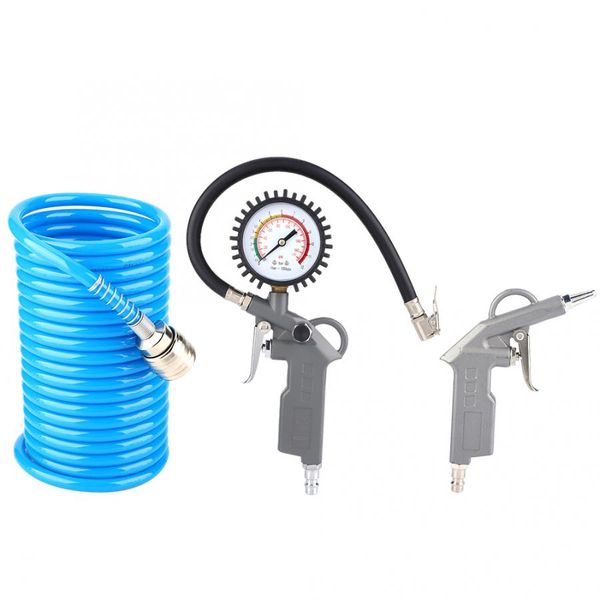 

3pcs pneumatic air compressorgun duster blow gun set with german connector