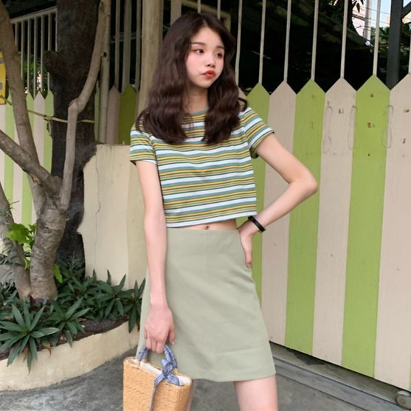 

женщины платья модные женские платья магазин elegant short с коротким рукавом все матча юбки может быть соль сладкий двухсекционный костюм ю, White