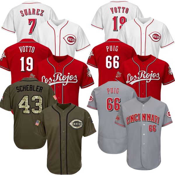 

CINCINNATI Derek Dietrich Reds Derek Dietrich Yasiel Puig Nick Senzel Trammell Barnhart Rose Luis Castillo Yasiel Puig Votto Jersey