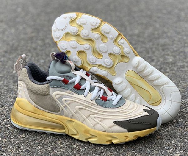 

ct2864-200 react cactus jack men women running shoes 27c cactus jack light cream dark outdoors sneakers