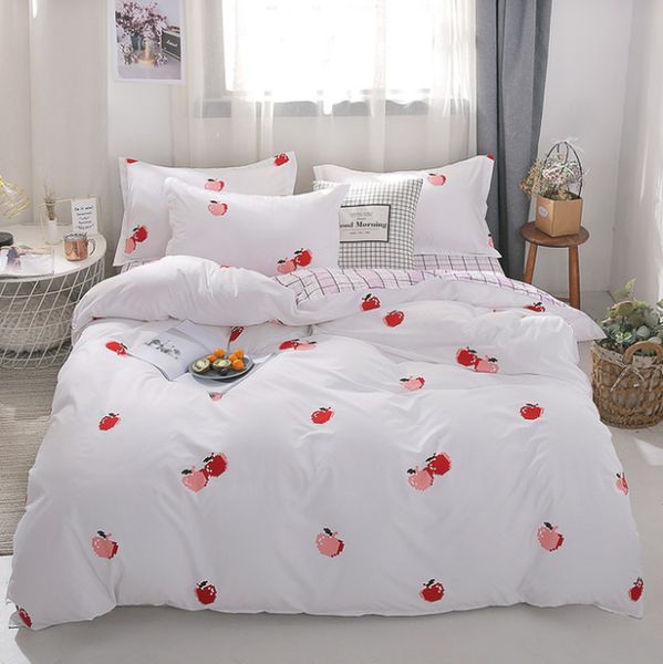 

3-4pcs постельного белья soft polyester звезды домашний текстиль мультфильм beddingset кровать starry sky одеяло обложка простыня наволочки