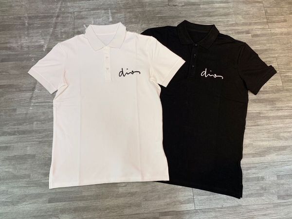 

2019 Poloshirt твердые рубашки поло Мужчины роскошные рубашки поло с коротким рукавом м