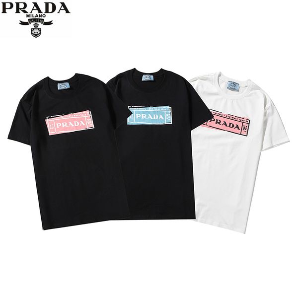 

2020 summer women's t-shirt girl letter print t-shirt short sleeve o-neck couple lovers outfit 100% cotton t-shirt 0026, White