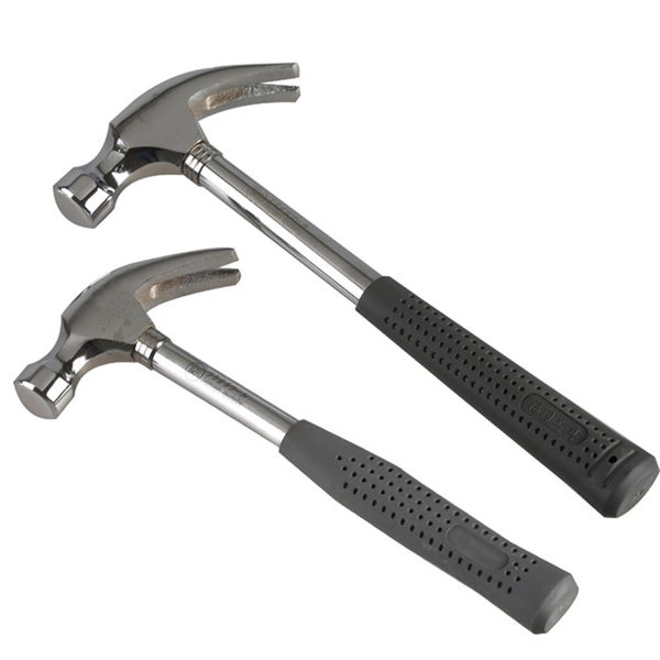

1pcs multifunctional iron hammer with rubber handle home safety car emergency escape hammer hardware tool
