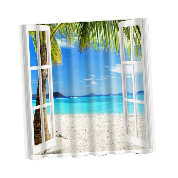 

multi-design shower curtain waterproof mildew resistant with 12 hooks