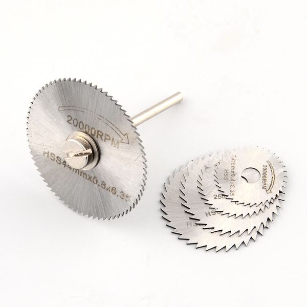 

6pcs mini hss circular saw blade rotary cutter for metal tool kit set new