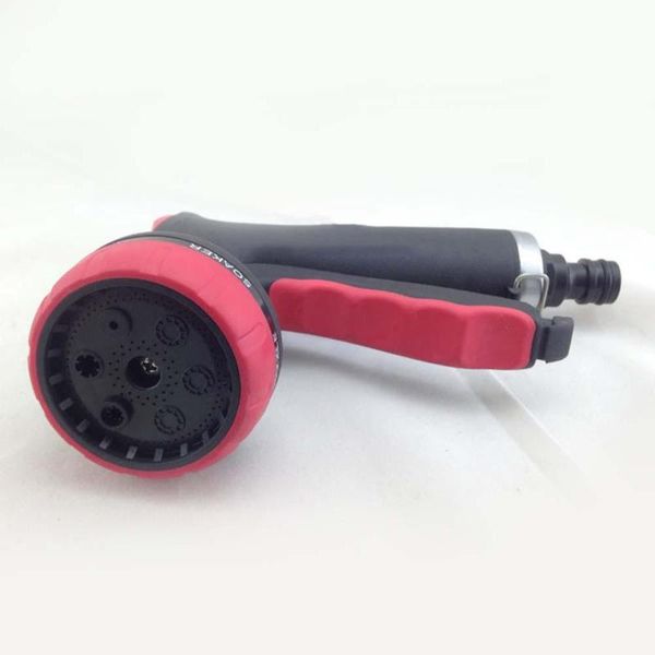 

high pressure pattern garden water spray hose nozzle mutifunctional household car washing sprayer