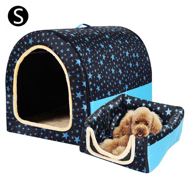 

universal portable sleeping cushion pet house dog bed removable and washable pet kennel four seasons detachable bed in stock