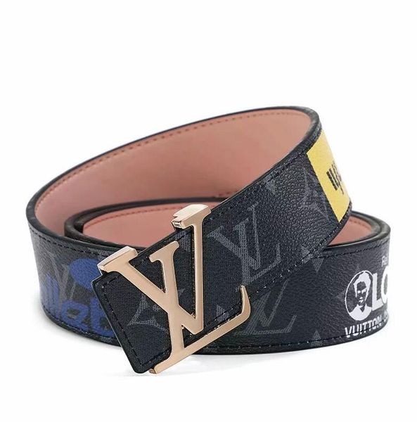 

2019the famous fashion leather designer brand men betl leather luxurious belt smooth or both men and women, Black;brown