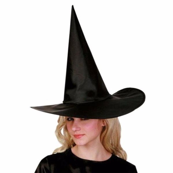

20pcs womens black witch hat for halloween costume accessory cap art nature home decor halloween decoration for, Blue;gray