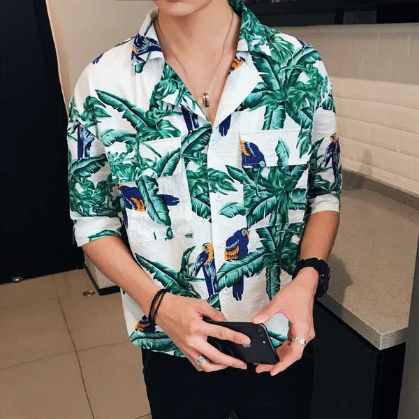 

2019 лето повседневная новый завод печати slim fit простой смокинг рубашка мужчины уличная с коротким рукавом мужская рубашка camisa masculi, White;black