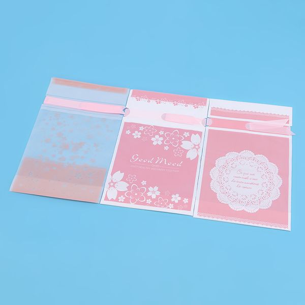 

candy cookie drawstring bag 50pcs plastic snack candy birthday party wedding biscuit cake bags for xmas party home decoration