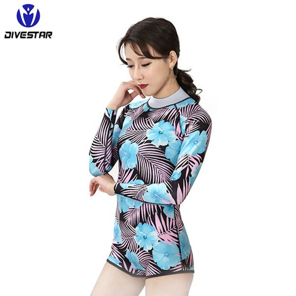 

a undertakes the new diving diving suit super elastic bikini one-piece women surfing clothes woman suit