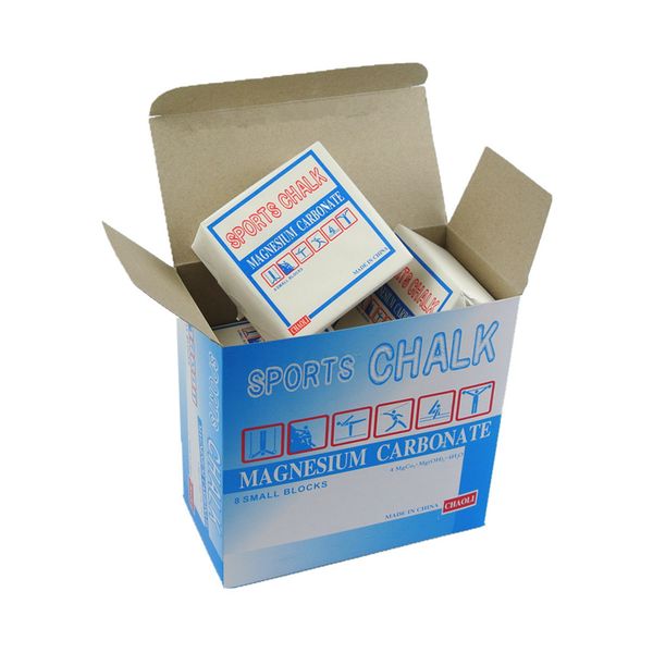 

8pcs weight lifting magnesium anti-skid dumbbells gym equipme sports chalk climbing gymnastics badminton magnesium