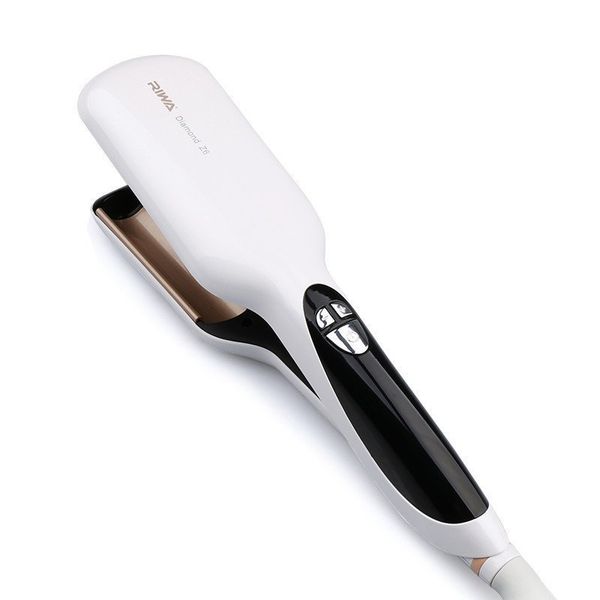 

riwa электрический волос обжимной утюг 28 мм диаметр турмалин керамические быстрого нагрева бигуди мода инструменты для укладки