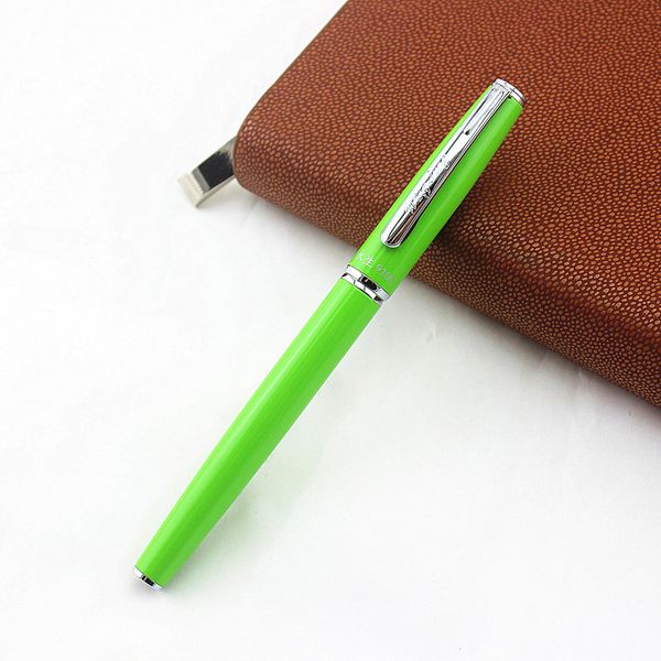 

new wingsung 9100 fountain pen piston wing sung ink pen iridium 0.38 silver clip with gift box office