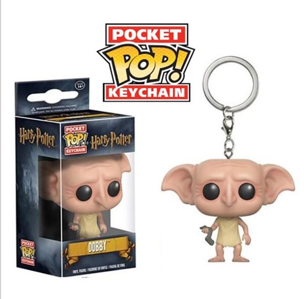 

bravo 10p funko pop funko keychain - chucky chfunko pocket pop keychain - dobby harry potter vinyl figure keyring with box