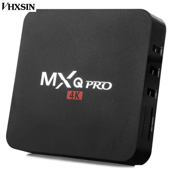 1GB + 8GB MXQ Pro 4k Android TV Box Allwinner H3 Quad Core Android 7 dual wifi Smart TV BOX X96 MINI SET TOP BOX