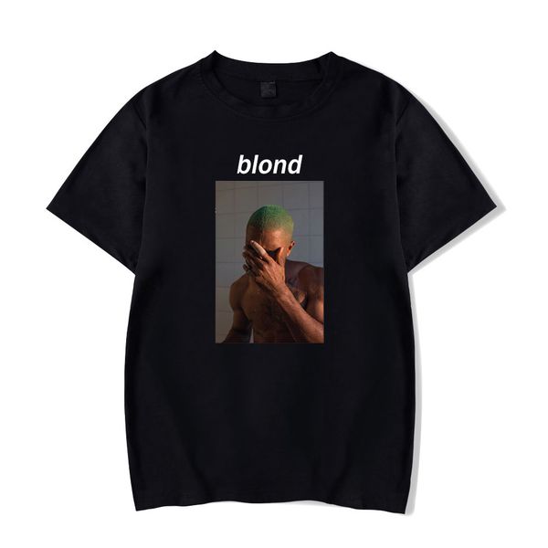 

frank ocean t shirt 2019 new summer fashion men casual o-neck short sleeve t-shirt harajuku hip hop t shirt men camisetas hombre, White;black