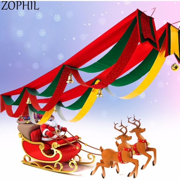 

zophil 2018 merry christmas decorations for home new year ornaments natal xmas wreath garland supplies ribbon accessories