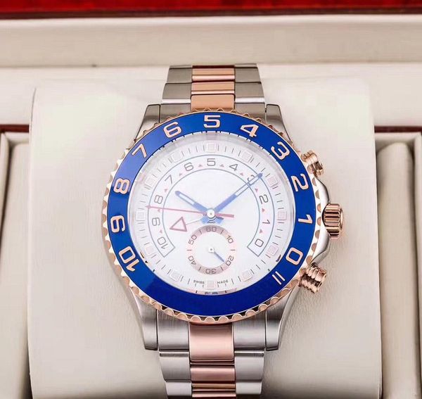 

высокое качество роскошные мужские автоматические часы, 116681 издание, керамическая рама, 2813 ядер, 50 м дайвинг ночник часы мода наручные, Slivery;brown