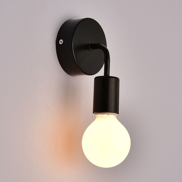 

bedroom light wall light for home led wall lamp curved tube iron art casual bar cafe restaurant lamp living room decoration