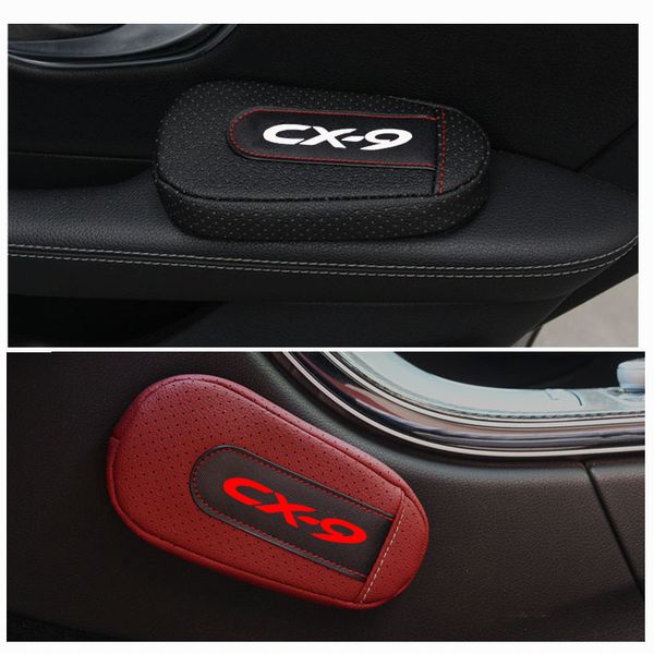

leather leg cushion knee pad car door arm pad interior car accessories for cx9