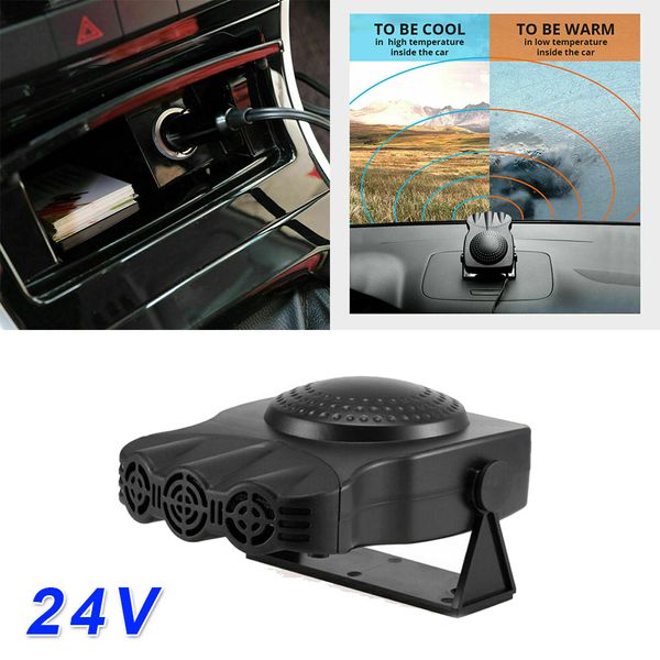 

cooling heater defroster demister black abs 150w equipment defogger 1pc