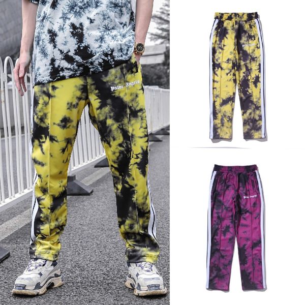 

2020ss summer new palm 20ss angels tie-dye casual trousers men and women sports fashion street tide brand pants, Black