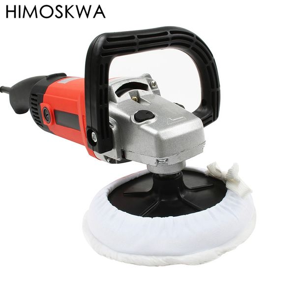 

himoskwa car polisher 1400w variable speed 3000rpm car paint care tool polishing machine 220v polishing machine