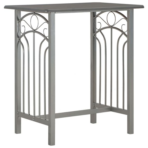 

bar set 3 шт дерева и антрацит стали кухни