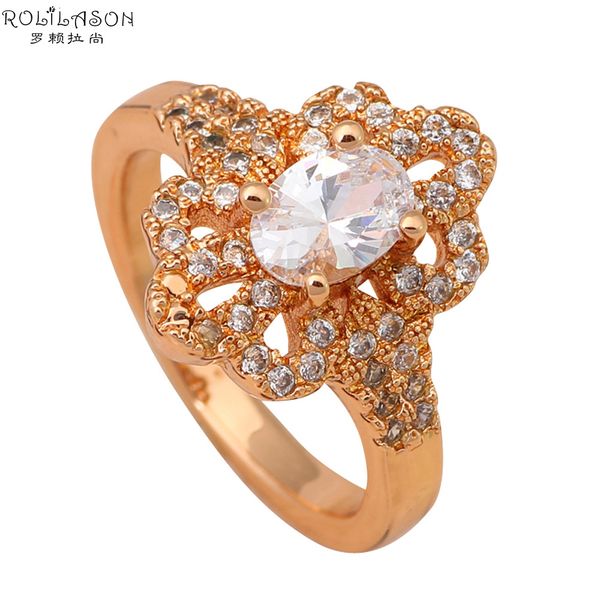 

shining crystal gold tone fashion jewelry fantastic style nickel & lead plating rings usa sz #6 #7.75 #6.25 jr1686, Golden;silver