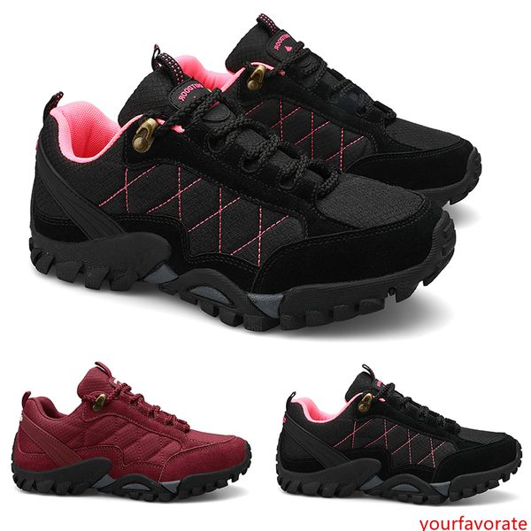 

new arrival black wine red plus velvet type8 lace young gril women lady breathable running shoes low cut designer trainers sports sneaker