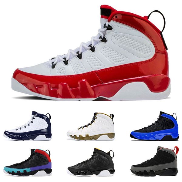 

2020 men basketball shoes 9s gym red dream it do it citurs countdown pack city of flight sports sneaker size 7-13