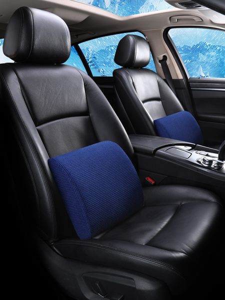 

front seat pillow and front and rear cab headrest waist pillow