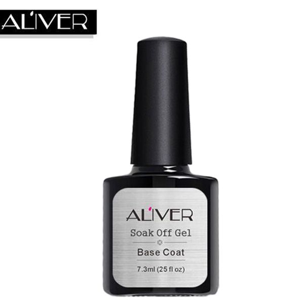 

aliver nail line coat and base coat nail gel polish professional uv led gel