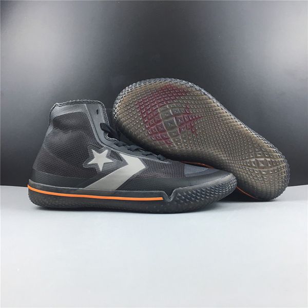 

New Arrival Brand Convase Basketball Shoes Star Pro BB Full Black Orange Star Mens Womens Designer Shoes Outdoor Sneakers High Quality