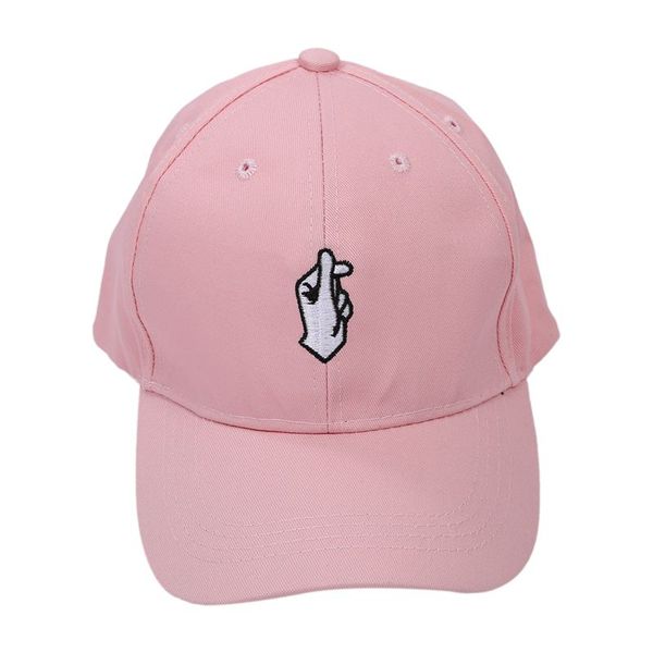 

adjustable men women hand love hat hip hop curved baseball cap, Blue;gray