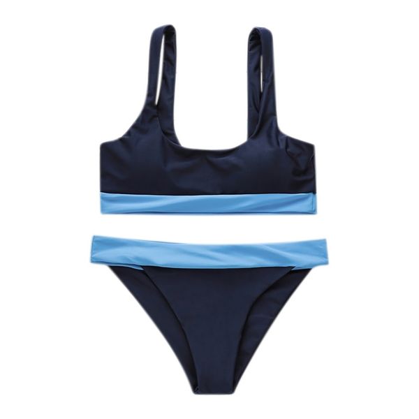 

perimedes купальники женских женских сращивания бикини печать два купальника отжимание купальники beachwear плюс размера # 40, White;black