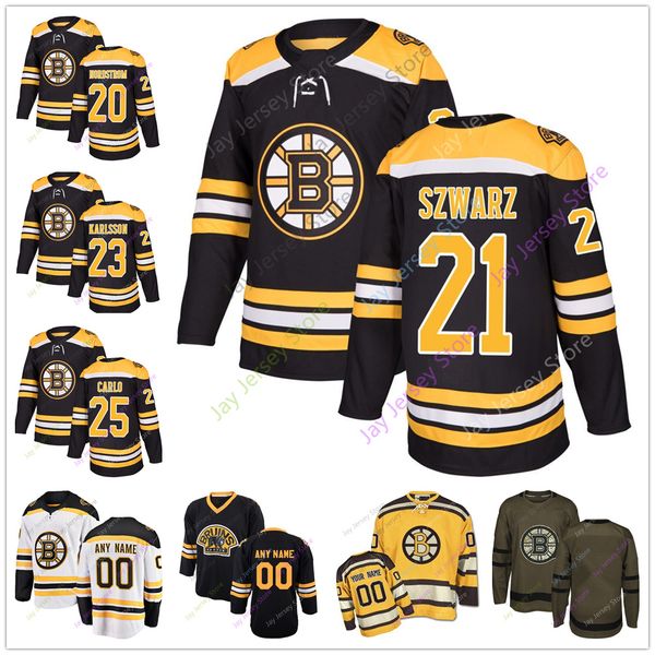 

Joakim Nordstrom Szwarz Jakob Forsbacka-Karlsson Brandon Carlo Jersey Winter Classic Boston Bruins 2018 2019 Men Women Youth Kid Cheap